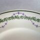 8 flat plates Longwy model Loridan circa 1900
