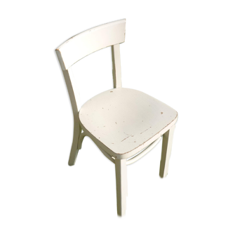 White bistro chair