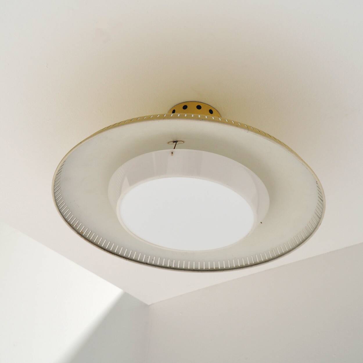 1950s NB-93 Flush Mount by Louis Kalff for Philips