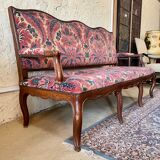 Louis XV style sofa, nineteenth century