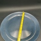 Blue ceramic bowl and its undercut