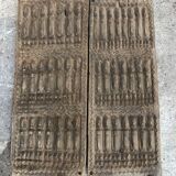 Porte dogon ancienne grenier a mil