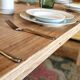 Solid oak farmhouse table 220 X 80 cm