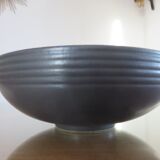 St Clement's matte black ceramic vase from the 1960s