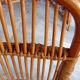 Vintage rattan desk and chair