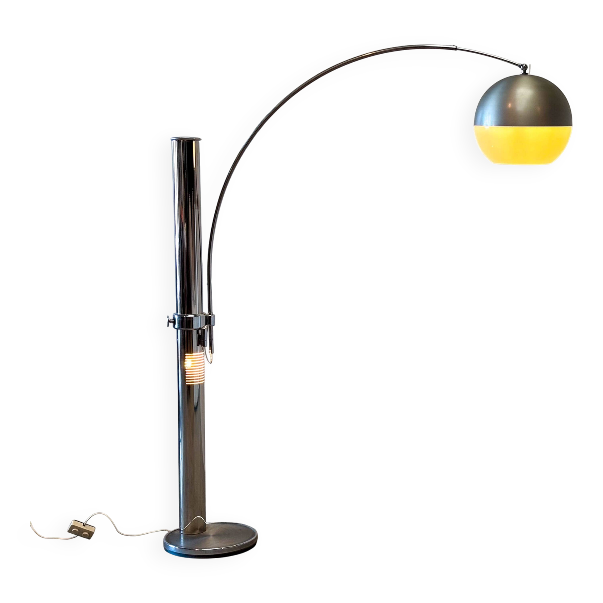 Lampe à double arc italienne