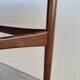 1960s Scandinavian tripod coffee table in teak