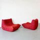 Paire de chauffeuse Togo ligne roset