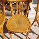4 Baumann bistro chairs, different shades, vintage