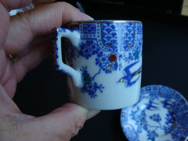 Asian Swallow Cup and Saucer