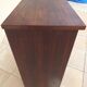 Bar furniture year 1940 inside veneered in light wood with linen canvas