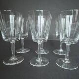 6 aperitif glasses