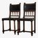 Pair of Henri II chairs – Classic wooden models