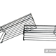 Ikea fran vintage wall shelves