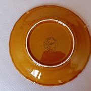 Cake service in slipware Salins les Bains