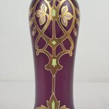 Enamelled Glass Vase, 1930s