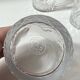 Set of 7 Baccarat crystal goblets, Richelieu Champigny model
