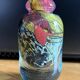 Petit vase soliflore en verre signé LE LONQUER 1982 , état impeccable