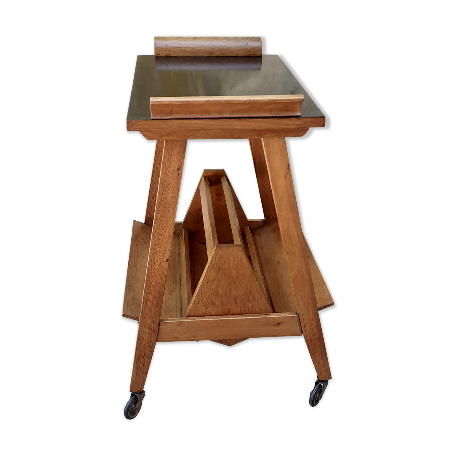 Vintage service year 50 in oak