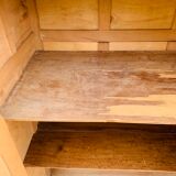 Brown Parisian wardrobe