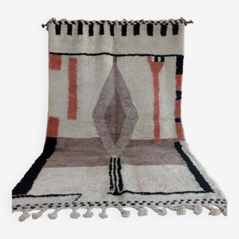 Handmade Beni Ouarain rug 300x200 cm