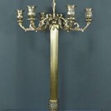 Important Bronze Candelabra, Louis XVI style – Late 19th century