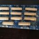 Wears pink beige ceramic knives Art Deco era