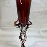 Vase en verre soufflé