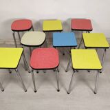 Lot of formica stools