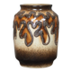 Ceramic vase VEB Haldensleben, West Germany, fat lava vase, 3054