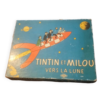 Tintin & Snowy Game "Objective Moon" – Vintage Collector