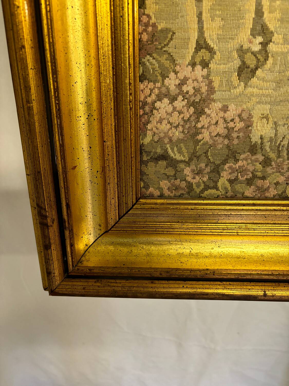 Vintage Aubusson wall tapestry