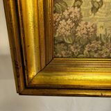 Vintage Aubusson wall tapestry