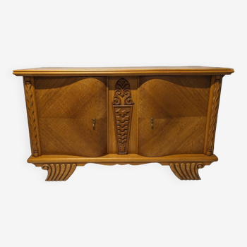 Art deco oak furniture from the 1940s