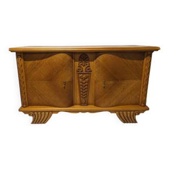 Art deco oak furniture from the 1940s