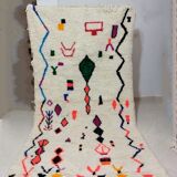 Tapis berbère coloré 254 x 135 cm