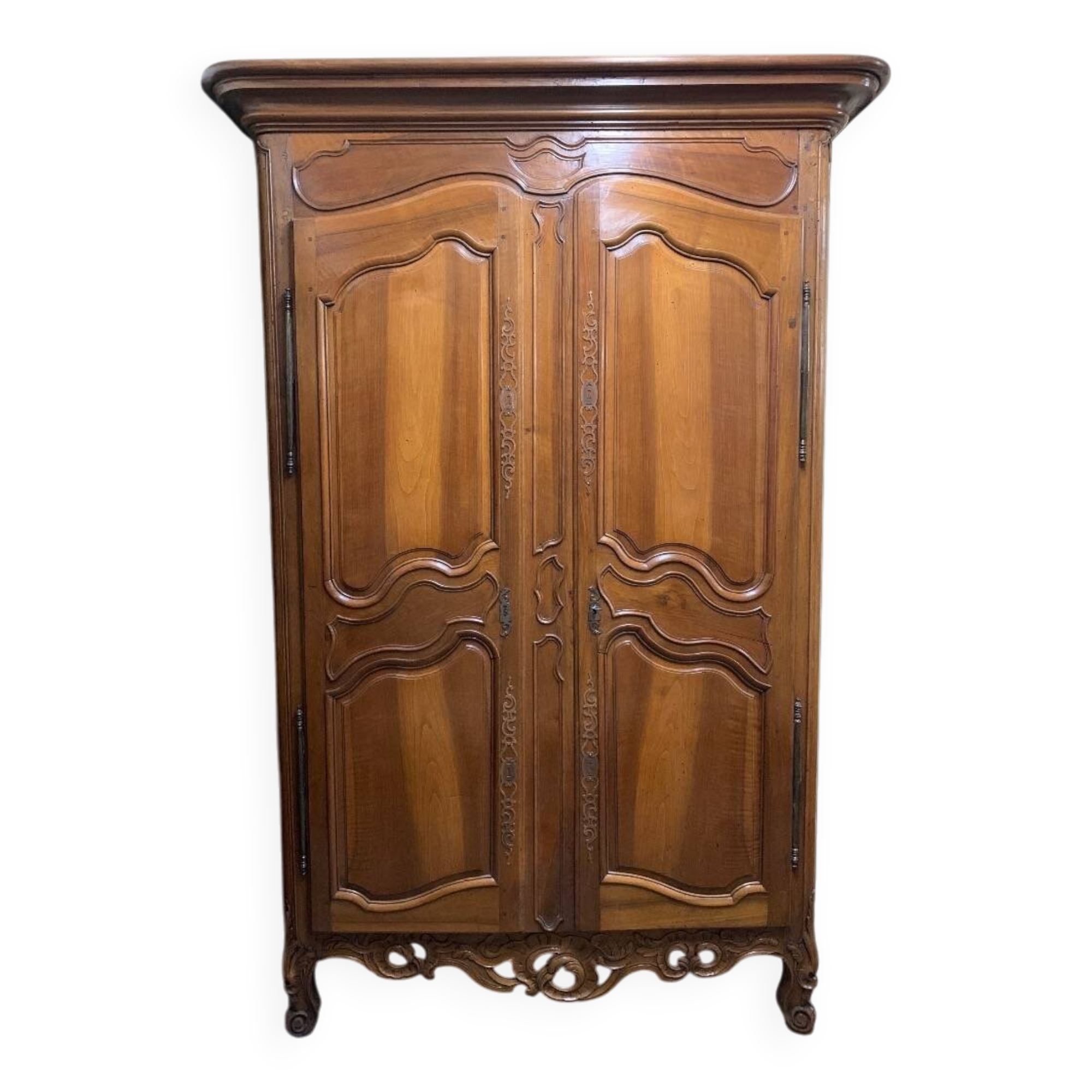 19th century openwork Provençal wardrobe