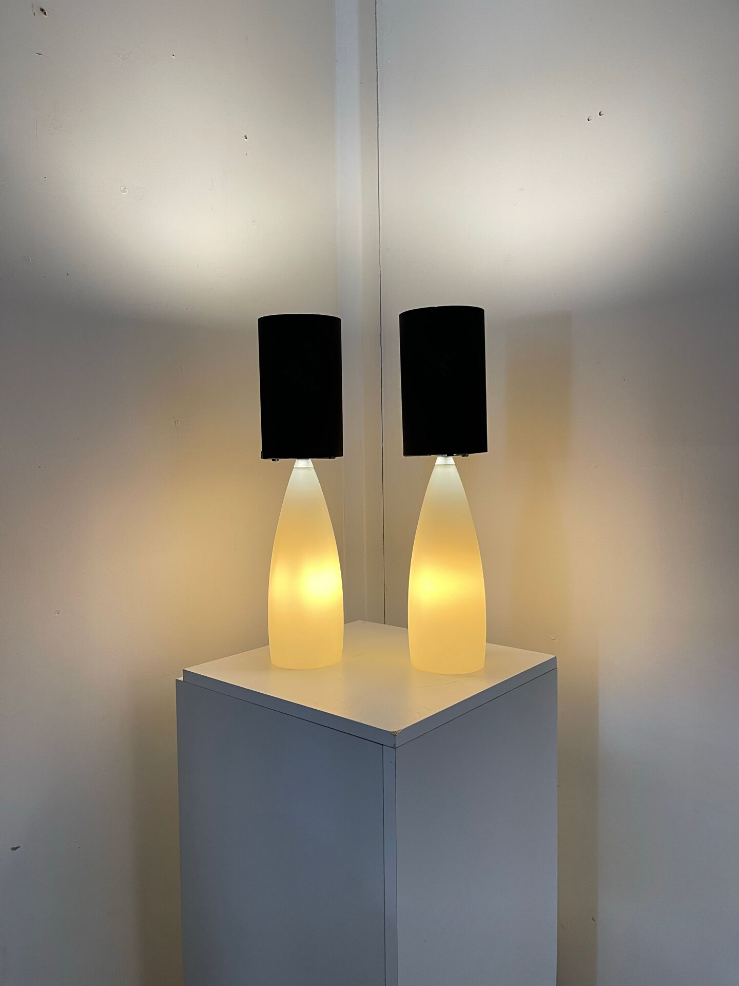 Pair of 1980s lamps