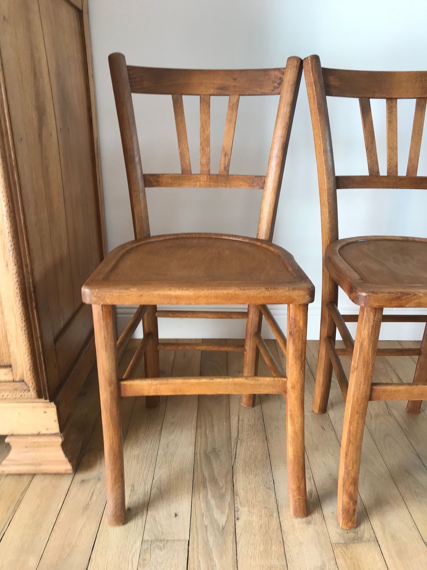 Set of 5 Luterma bistro chairs 50s