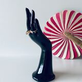 Hand vase and ceramic jewelry holder