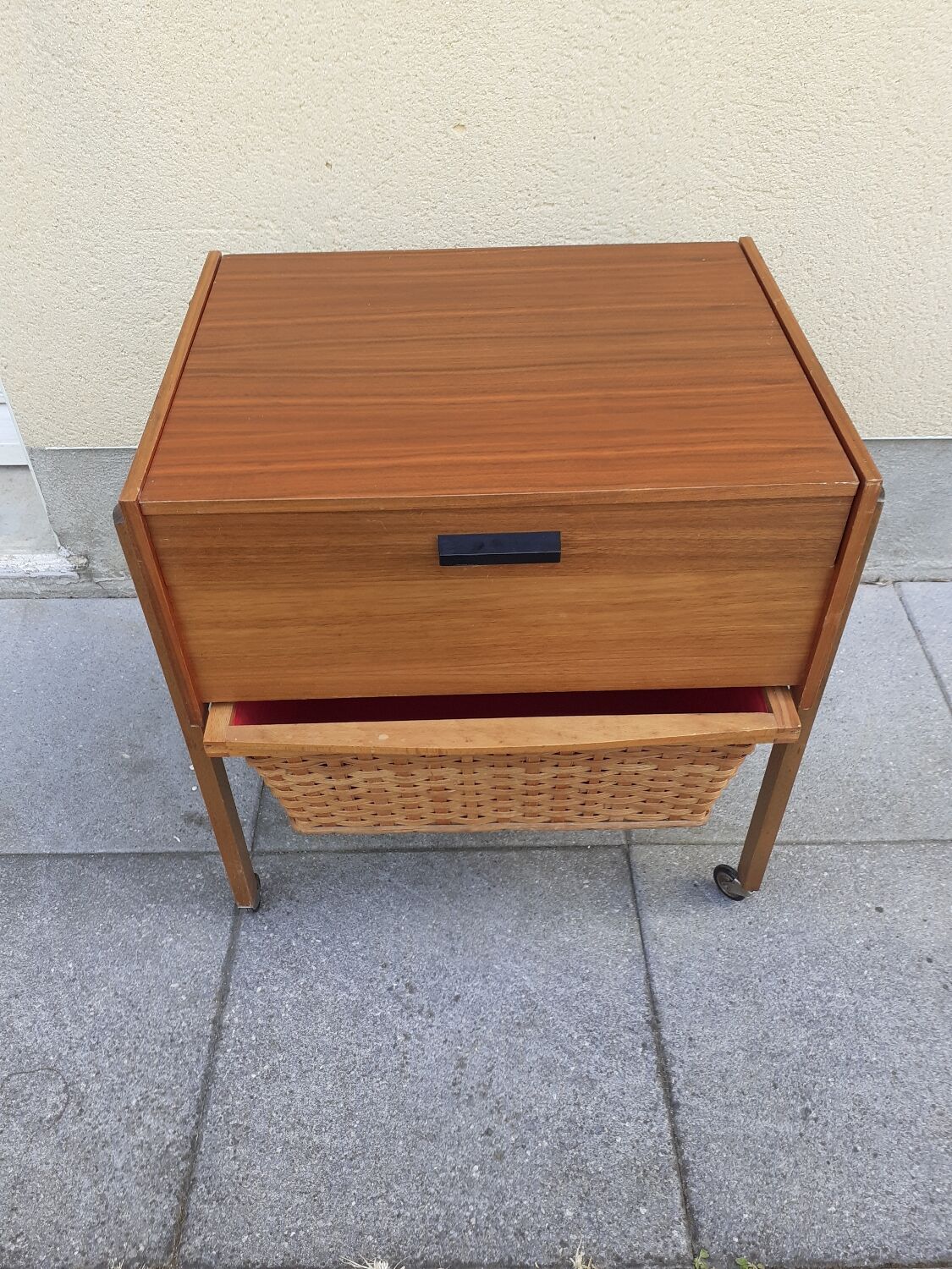 Vintage bedside table