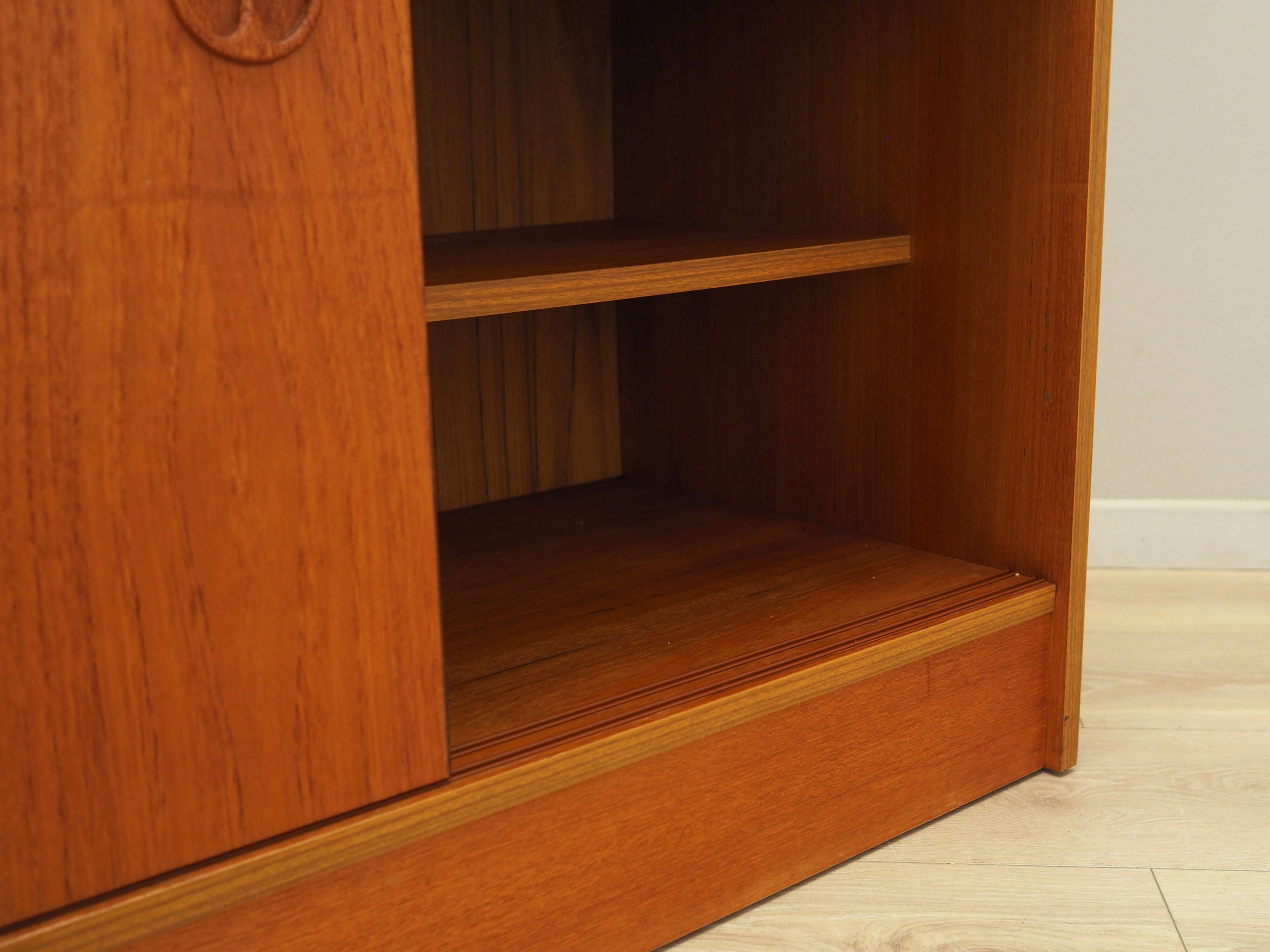 Teak bookcase, Danish design, 1960s, production: Denmark