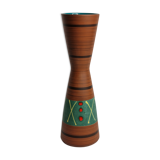 Vase diabolo West Germany par Carstens Tönnieshof, 36 cm