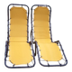 Set of 2 deck chairs