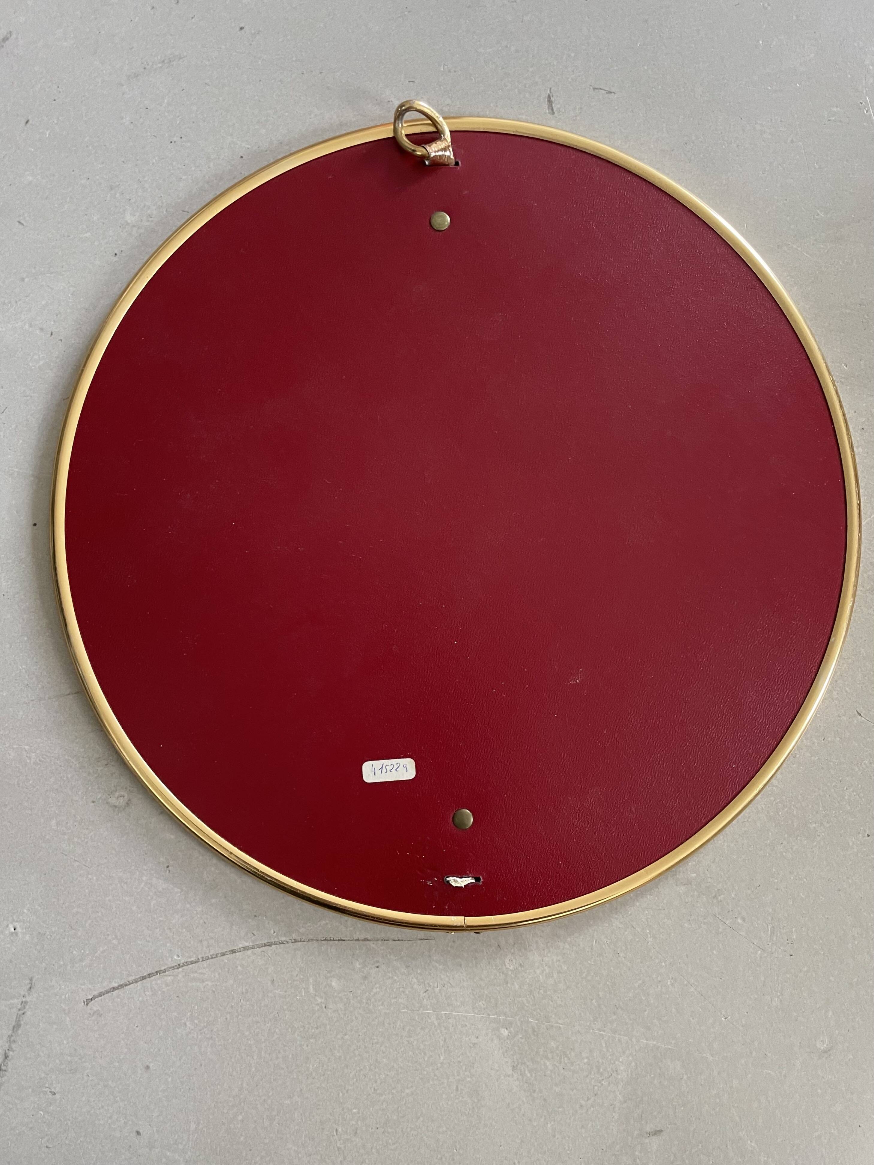 Vintage round mirror D32CM