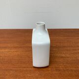 Vintage minimalist porcelain vase from Fürstenberg, Germany.