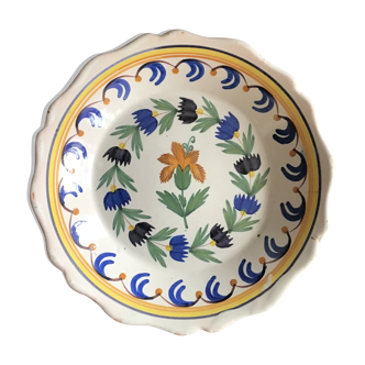 19th nevers earthware plate
