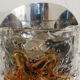 Lampe murale en verre murano « space age »