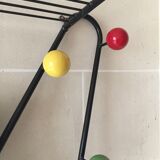 Multicolored ball coat hanger - 50s