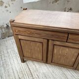 Pitchpine and pine sideboard from the 1950s